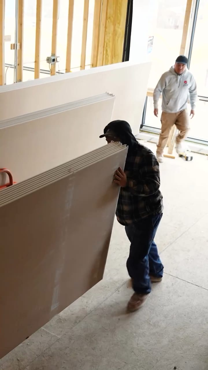 Finished wall detail