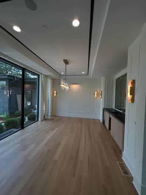 Completed commercial drywall project by JVP Drywall Solutions